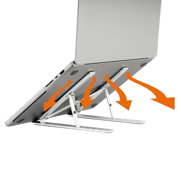 Supporto alza notebook Fold - fino a 15' - Durable