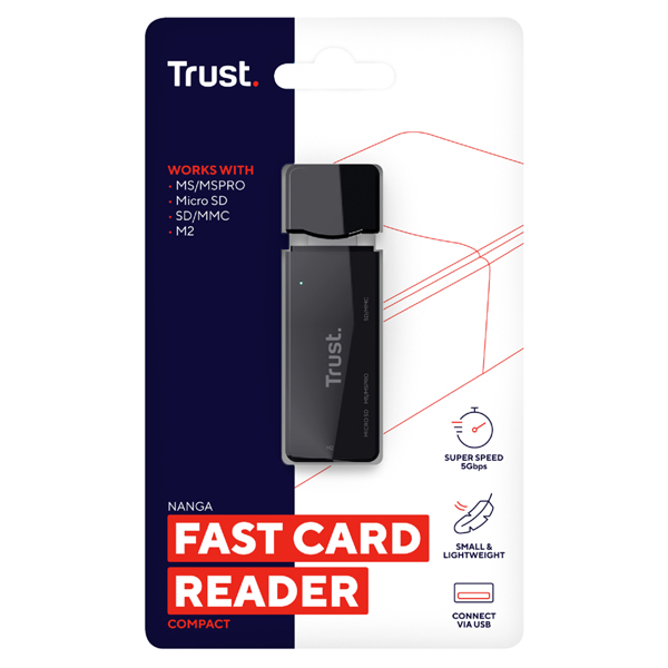 Lettore Card Dalyx Fast - USB 3.2 - Trust