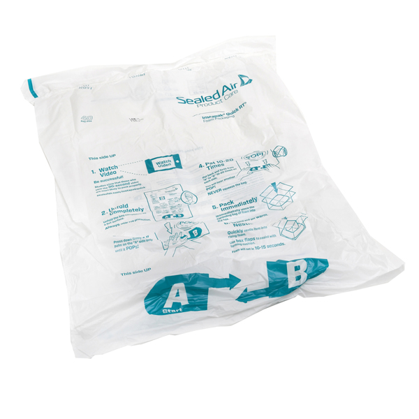 Sacchetti di protezione Instapak Quick RT - per imballaggi - 28 x 46 cm - Sealed air - conf. 36 pezzi