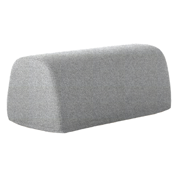 Cuscino schienale divanetto Modulor MDS - grigio - Unisit