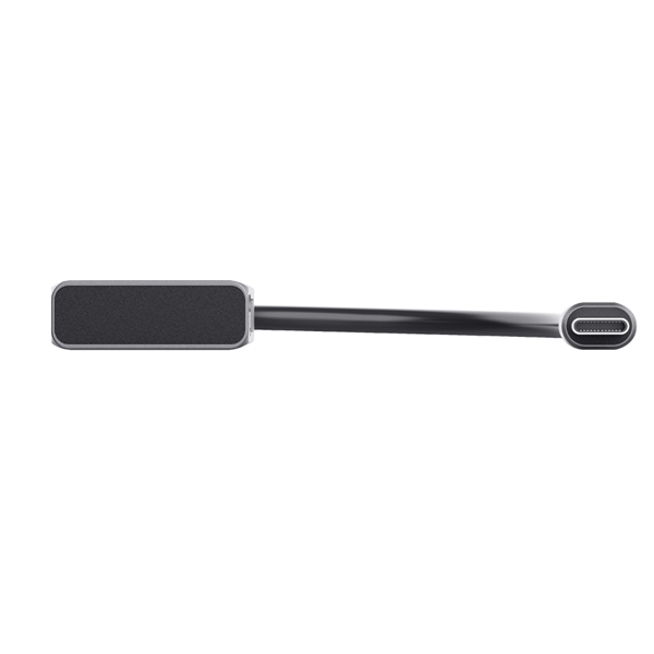 Hub USB-C veloce e lettore di schede - 3 porte - argento - Trust