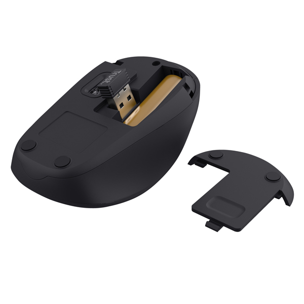 Mouse wireless Yvi+ - silenzioso - blu - Trust