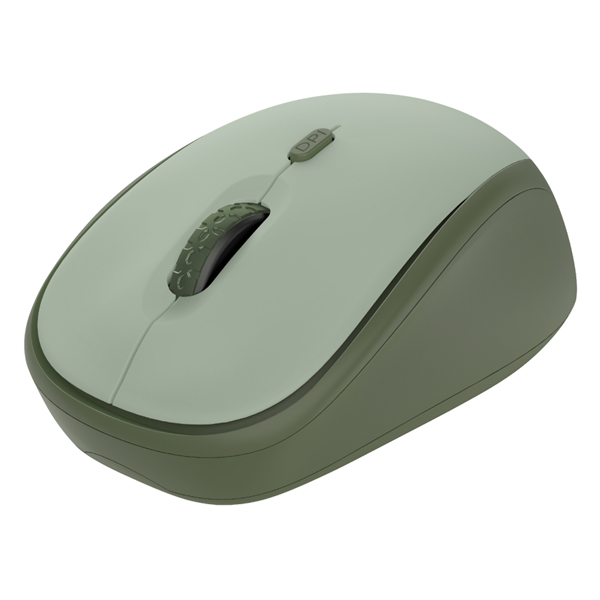 Mouse wireless Yvi+ - silenzioso - verde - Trust