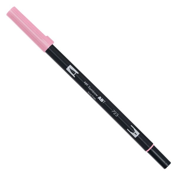 Pennarello Dual Brush 723 - pink - Tombow