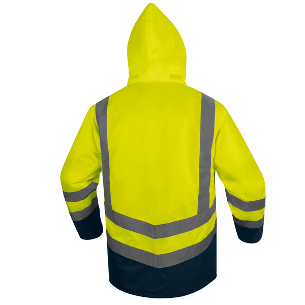Parka 5 in 1 Optimum 3 alta visibilit&agrave; - taglia L - giallo fluo - Deltaplus