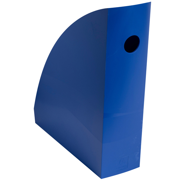 Portariviste Mag-Cube Bee Blue - A4+ - 26,6 x 8,2 x 30,5 cm - blu navy - Exacompta