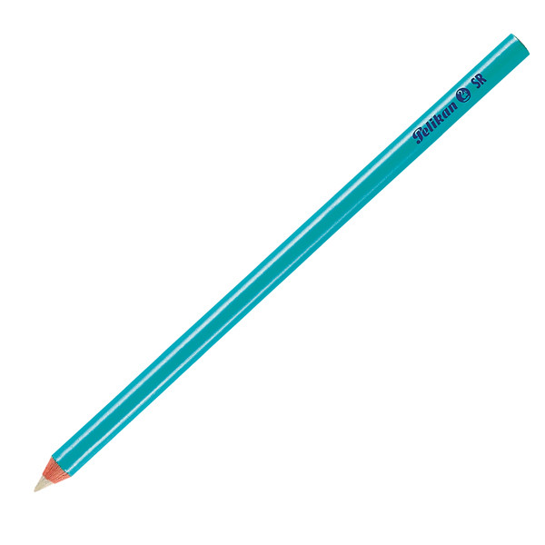Gomma matita SR-6 - caucci&ugrave;/legno laccato - Pelikan - conf. 6 pezzi