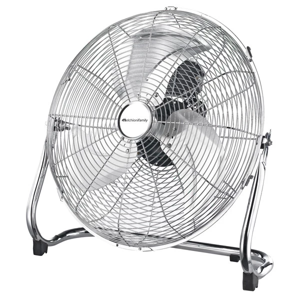 Ventilatore industriale da terra - 3 velocit&agrave; - 80 W - diametro pale 45 cm - Melchioni Family