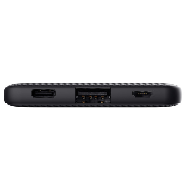 Powerbank Primo - ultrasottile - da 5.000 mAh - nero - Trust
