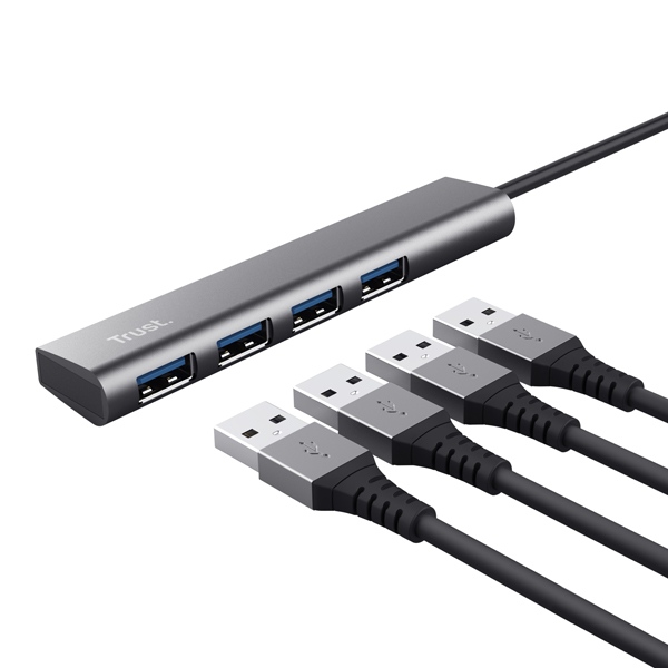 Hub da USB-C a USB-A 3.2 Gen1 4 porte Halyx_Trust