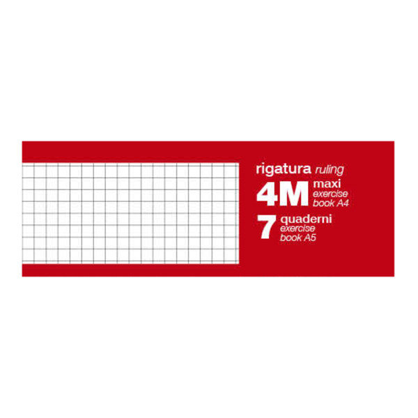 Maxiquaderno One Color Fantafluo - A4 - 4 mm - 20+1 fogli - 80 gr - Blasetti