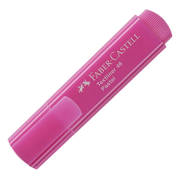 Evidenziatore Textliner 46 - colori assortiti pastel - Faber-Castell - astuccio 4 pezzi