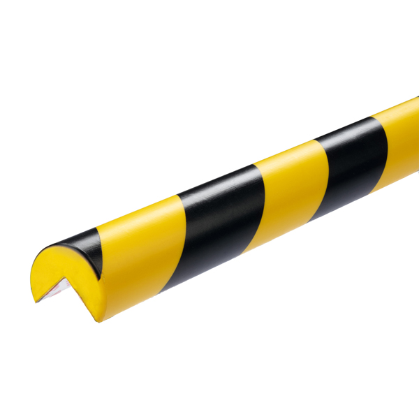 Profilo paracolpi angolare C25R - giallo/nero - Durable