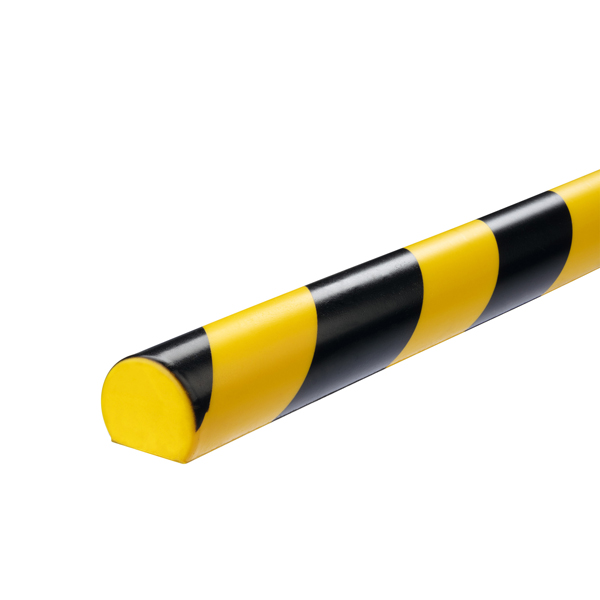 Profilo paracolpi S32R - per superfici - giallo/nero - Durable