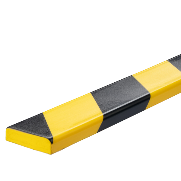 Profilo paracolpi S10 - per superfici - giallo/nero - Durable