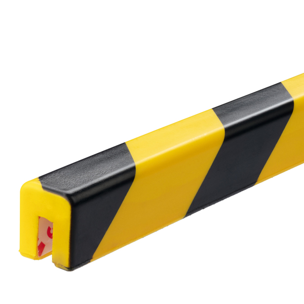 Profilo paracolpi E8 - per spigoli - giallo/nero - Durable