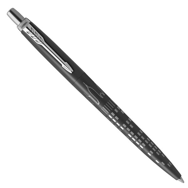 Penna sfera Jotter Black - special edition New York - punta M - fusto nero - Parker