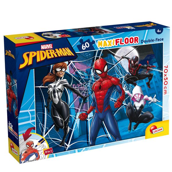 Puzzle maxi - Marvel ''Spiderman'' - 60 pezzi - Lisciani