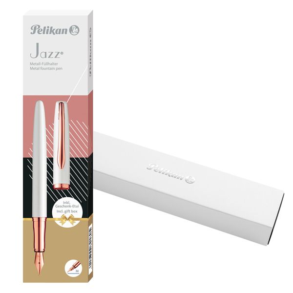 Penna sfilografica Jazz Noble Elegance - pearl - Pelikan