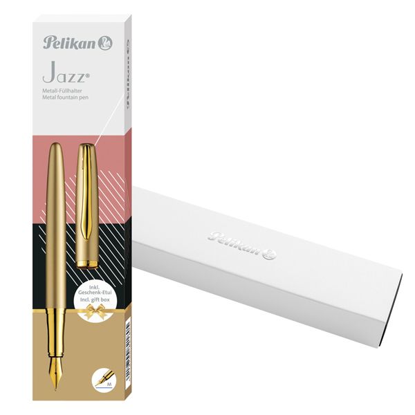 Penna sfilografica Jazz Noble Elegance - gold - Pelikan