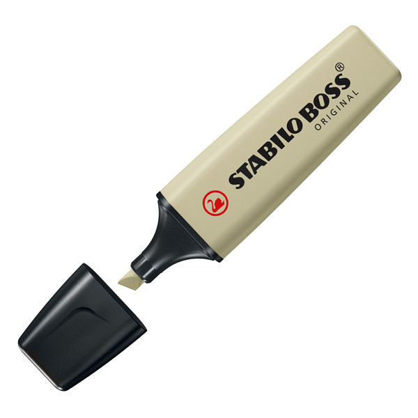 Evidenziatore Stabilo Boss NatureColors - tratto 2 + 5 mm - colori assortiti - Stabilo - astuccio 6 pezzi