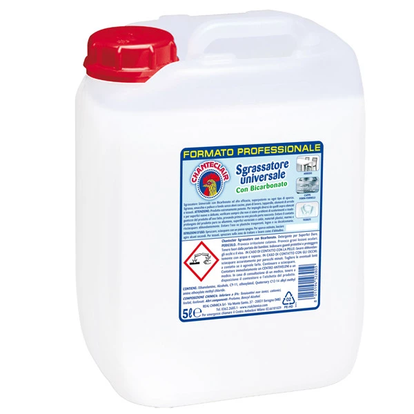 Sgrassatore universale - con bicarbonato - 5 L - Chanteclair