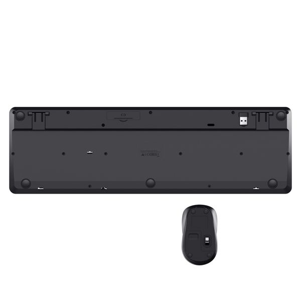 Set tastiera + mouse wireless ultrasilenzioso TKM-360 -Trust