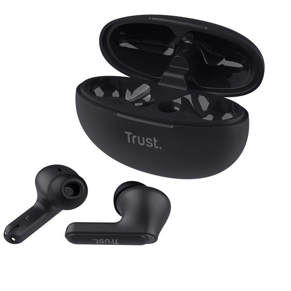 Cuffie bluetooth wireless YAVI - nero - Trust