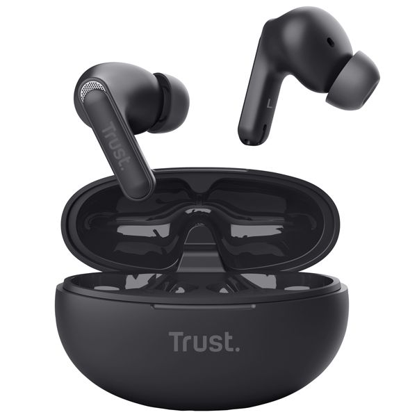 Cuffie bluetooth wireless YAVI - nero - Trust