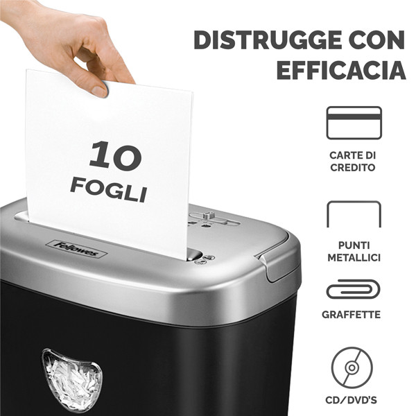 Distruggidocumenti 53C - a frammenti - Fellowes
