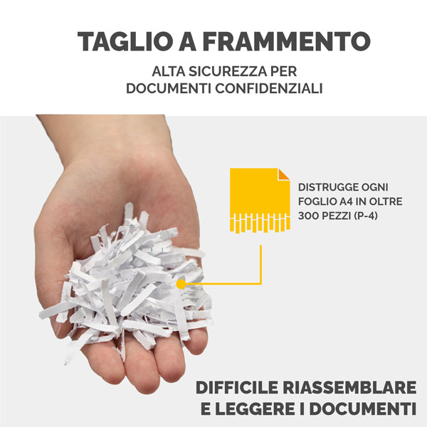 Distruggidocumenti 53C - a frammenti - Fellowes