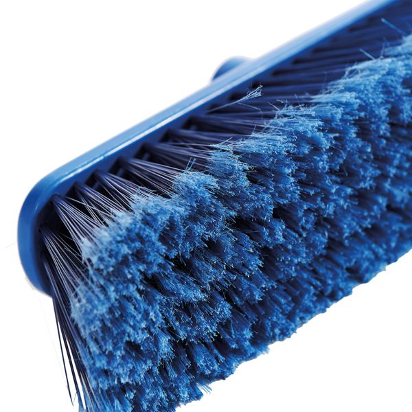 Scopa Alma - per interni - blu - 33 x 7,5 x 11,5cm - PPL/PVC - Perfetto