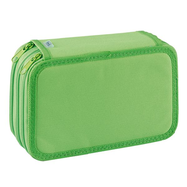 Astuccio 3 Zip Neon Pastel - 13 x 20 x 7,5 cm - colori assortiti - Favorit