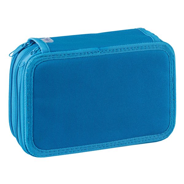 Astuccio 3 Zip Neon Pastel - 13 x 20 x 7,5 cm - colori assortiti - Favorit