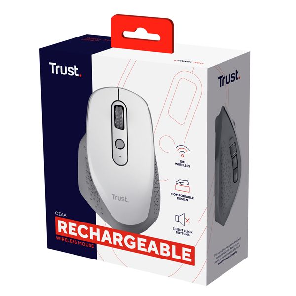 Mouse wireless ricaricabile OZAA - Trust