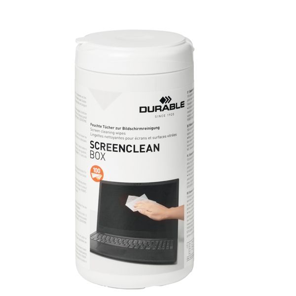 Salvietta pulisci schermo Screenclean - Durable - conf. 100 pezzi