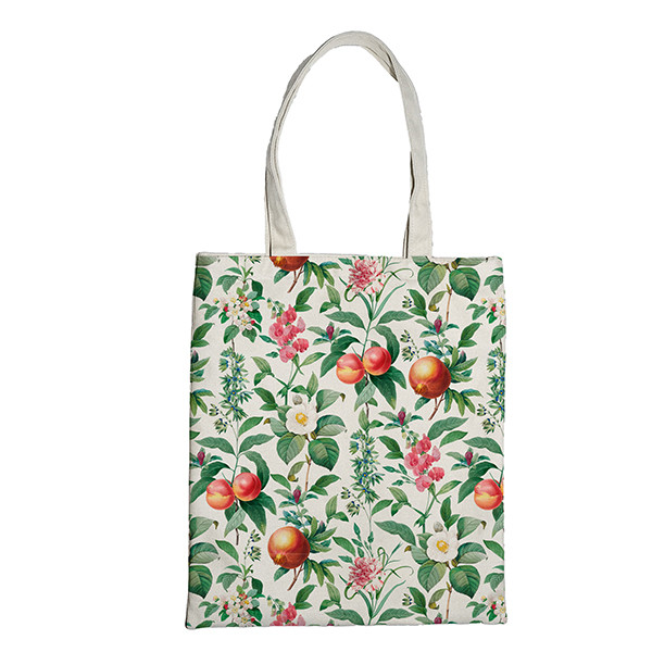 Shopper Nature Flowers - 42x38,5 cm - eco cotone - fantasie assortite - Pigna
