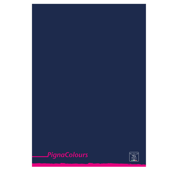 Maxiquaderno Pigna Colours - A4 - 1 rigo - c/margine - 42 fogli - 80 gr - Pigna