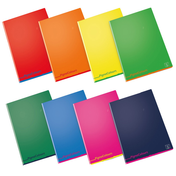 Maxiquaderno Pigna Colours - A4 - 5 mm - 42 fogli - 80 gr - Pigna