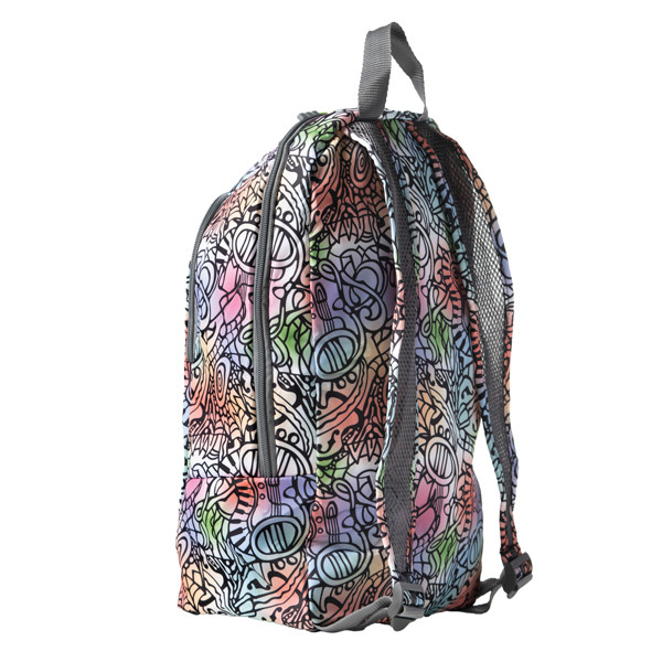 Zaino Ready - 28 x 44 x 15 cm - tela - fantasie assortite - In Tempo