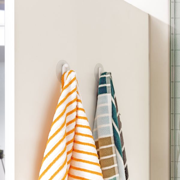 Gancio adesivo - mod.R - Perfetto - conf. 2 pezzi