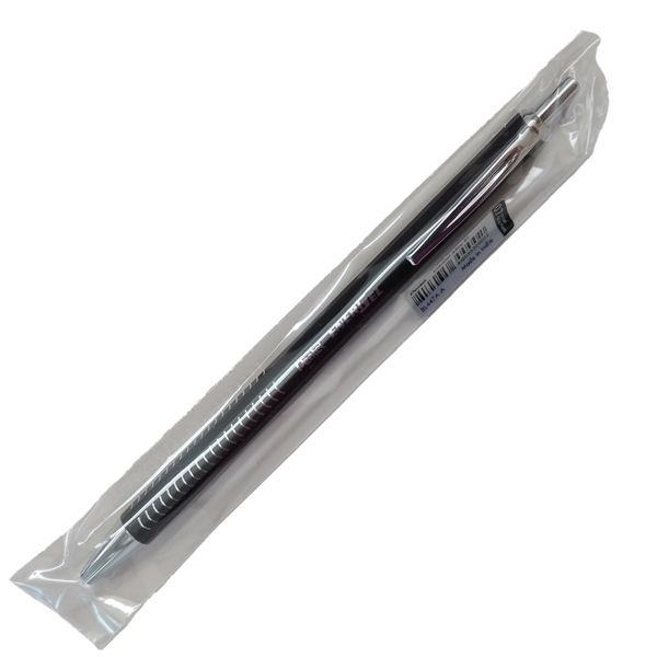 Penna roller EnerGel Metal Slim - punta 0,7 mm - fusto nero - Pentel