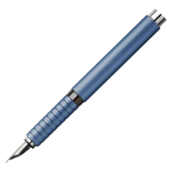 Penna stilo Essentio M fusto blu Faber-Castell