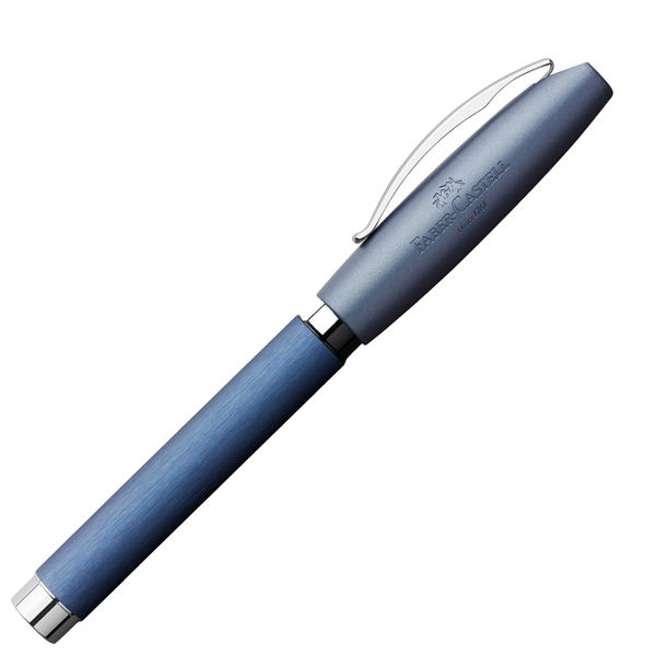 Penna stilo Essentio M fusto blu Faber-Castell