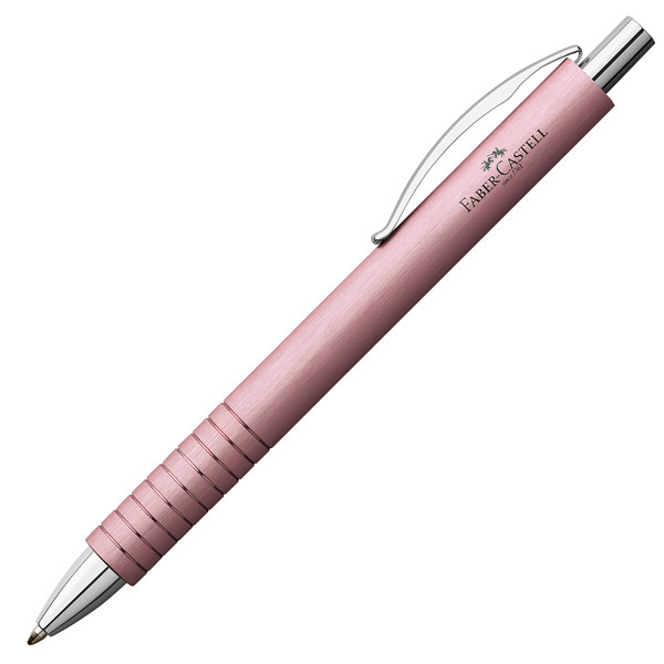 Penna a sfera Essentio - punta B - fusto ros&egrave; - Faber-Castell
