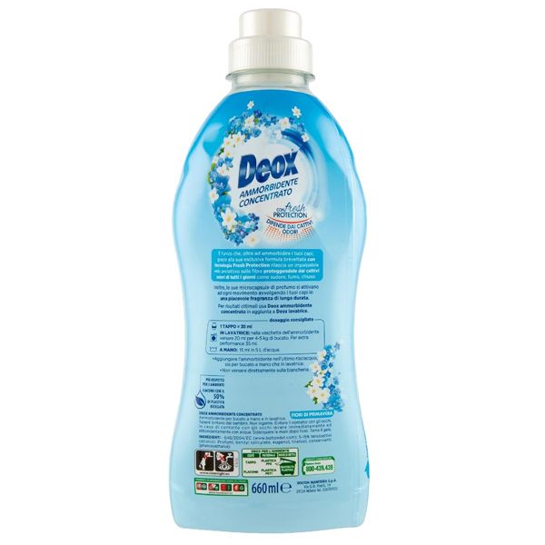 Ammorbidente concentrato - fiori di primavera - 660 ml - Deox