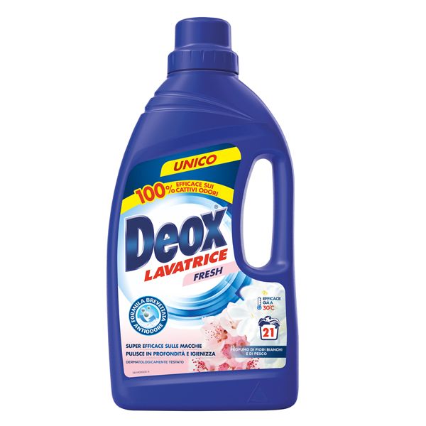 Detersivo lavatrice Deox Fresh - 1050 ml - Deox