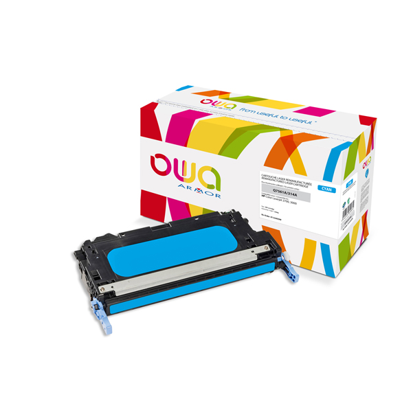Armor - Toner per Hp - Ciano - Q7561A - 3.500 pag