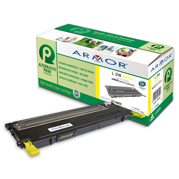 Armor - Toner per Hp/Samsung - Giallo - CLT-Y4092S - 1.000 pag