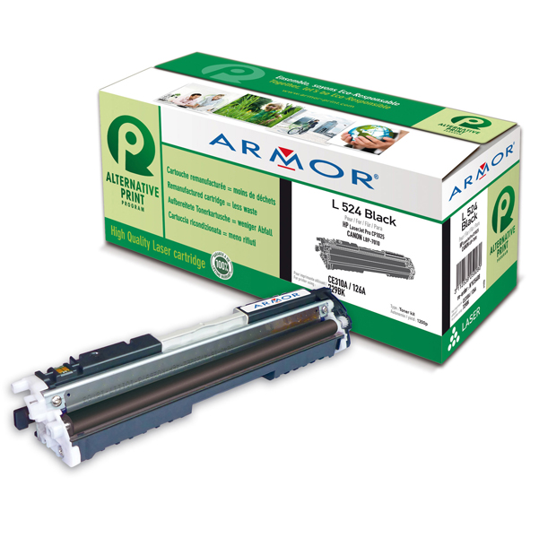 Armor - Toner per Hp - Nero - 729BK - 1.200 pag